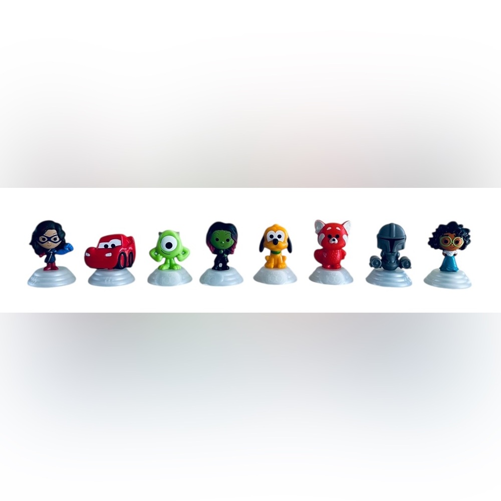 2023 McDonald's x Disney 100Year Anniversary Celebration Figurines